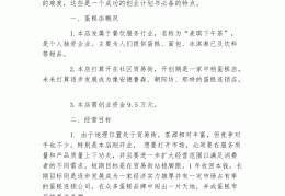 创业小计划怎么写(创业小计划怎么写范文)